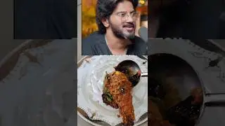Actor Dulquer salmaan's favourite kerala dish Pathiri with prawns Curry  #dulquersalmaan #mallufood