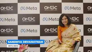 Sandhya Devanathan from Meta emphasizes ONDC collaboration for empowering Indian SMBs.