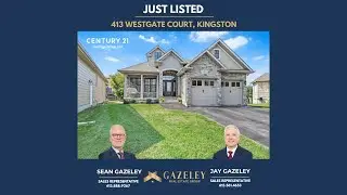 SOLD - Moving to Kingston?  413 Westgate Court w/ Sean & Jay | Gazeley Group