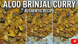 Aloo vankaya tomato curry|వంకాయ బంగాళాదుంప కర్రీ|Tasty Brinjal Potato Curry Recipe in telugu#brinjal