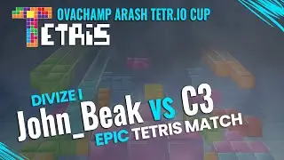 TETR.IO Ovachamp Arash Cup - Divize I | 2. kolo LB | John Beak vs C3 #ovachamp