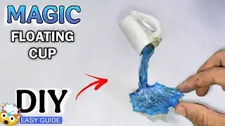 How to Make a Floating Cup at Home | DIY Magic Trick (No String) #creativeideas #magictricks #diy