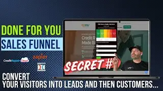 Done For You Beautiful Website/Funnel That Converts Your Visitors into Leads And Then Customers.