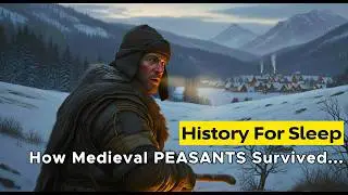 History for Sleep | How Medieval PEASANTS Survived The Coldest Nights as a Winter Sentinel