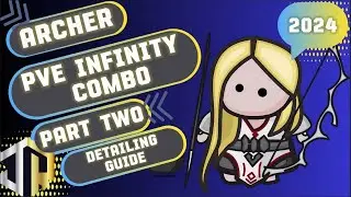 BDO Archer PvE Combo 2024【Part Two】Guide with Button