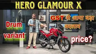 2025 New Hero Glamour X base model  | shubh bikers