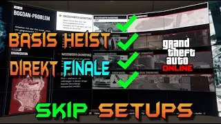 GTA 5 Money Glitch⚡Basis Heist Setup Missionen überspringen und direkt Finale spielen⚡Alle Konsolen