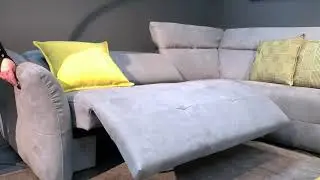 Stoff Ecksofas mit Relaxfunktion 2025: Italienischer Komfort f&uuml;r die ganze Familie