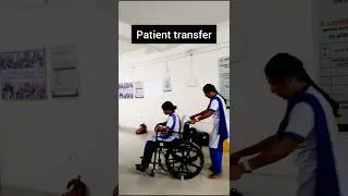 Patient transfer learning by activity. #skills #nurselife