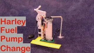 Harley Softail M8 Street Bob, Gas Tank Fuel Pump fitting !