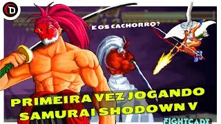 POR QUE S&Oacute; TEM RETRANQUEIRO NESSE EMULADOR 😖😫?? SAMSHO #01 FIGHTCADE