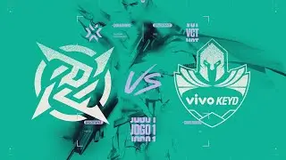 Vivo Keyd x Ninjas in Pyjamas (Mapa 1: Breeze) | VALORANT Challengers Brasil - Playoffs