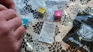 Unboxing Mystery Dice @GateKeeperGames