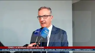 Termoli, workplace safety TG NEWS MOLISE 18-12-25 - TRSP -