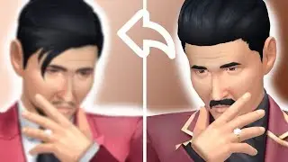 HANDSOME SIM?! 📚 MORTIMER GOTH | SIMS 4 | CREATE A SIM - TOWNIE MAKEOVER