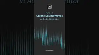 Sound Waves | Adobe Illustrator Tutorial #adobeillustratortutorial