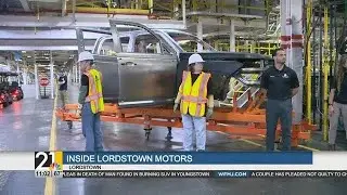 Inside Lordstown Motors, company offers tour of plant's progress