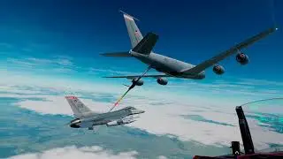 DCS Q3 Mixed Reality. Tanker Racetrack with Doc78
