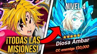 ¡NUEVO! MEJORES EQUIPOS *MISIONES💎LVL4* GRUTA DE ENTRENAMIENTOS! 🙂 | Seven Deadly Sins: Grand Cross