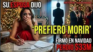 SU ESPOSA DIJO 'PREFIERO MORIR QUE SEGUIR CONTIGO' → ÉL DESAPARECIÓ    EN NAVIDAD LE DIO ESA OPCIÓN