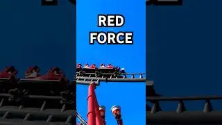Have you been on Red Force❓✨🎢😃 Tallest & Fastest Rollercoaster in Europe ✨ #ferrariland #redforce
