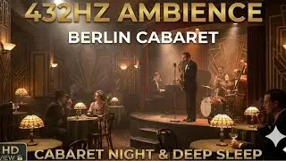 ☕ Berlin Cabaret Healing Caf&eacute; | 432Hz Jazz for Focus, Study, & [Relax/Mindful] Meditation (1 Hour)