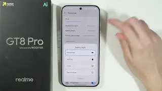 Realme GT 8 Pro: Как изменить стиль значка батареи в строке состояния