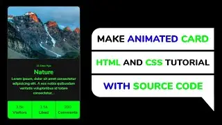 RPG Styles Card with Hover Effect - HTML/CSS