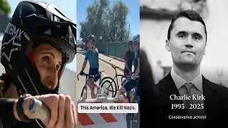 Trans cyclist Chelsea Wolfe makes DEATH THREAT to protesters after celebrating Charlie Kirk's DEATH!