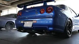 SKYLINE R34 GTR　exhaust sound 3