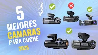 ¡NO COMPRES UNA CÁMARA SIN VER ESTO! 😱 Las 5 Mejores Cámaras de Vigilancia para Coche de 2025 🚗🔥