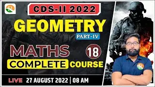 CDS Maths Classes | Geometry for CDS | CDS Crash Course| CDS 30 Days Crash Course