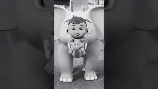 Ek Mota Hathi, एक मोटा हाथी,  NurseryRhymes#shorts#babysongs#preschool#poems#funny 🤪🤪