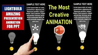 How to Improve Best PPT Animation Presentation Skills (Light Bulb ON and Off)