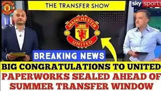 SHOCK AT OLD TRAFFORD! UNITED SECRETLY SEAL MYSTERY STRIKER DEAL. FANS LEFT STUNNED AS PLAN LEAKS