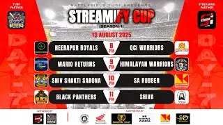 DAY 7 | BATTLEFIELD PRESENT STREAMIFY CUP | SEASON 1 | BOX TOURNAMENT | RAIPUR
