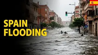 ИСПАНИЯ ПОД ВОДОЙ: Сильные паводковые воды затопили целые улицы. УЖАС В ИСПАНИИ: Внезапные наводн...