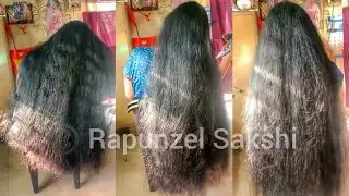 How I Dry My Extremely Thick Long Hair Without Damage | Massive Volume Result 😍