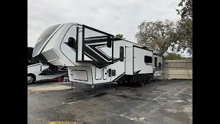 2023 Grand Design Momentum 395MS Double Slide Outs 5TH Wheel Toy Hauler 480p