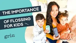 Why is flossing for kids so important? | Grin Natural