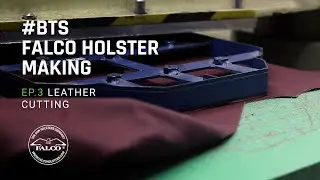 #BTS Falco Holster Making: Ep.3 Leather cutting