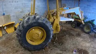 Massey Ferguson Backhoe Restoration pt.3 New Engine and Painting Everything