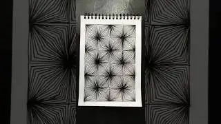 easy pattern drawing #art #simpleartforkids #drawing #painting #easydrawing #shorts #shortsfeed