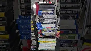 Downsizing My Video Game Collection #videogames #gaming #gamecollecting #retrogaming #retro #shorts