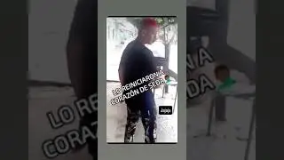 le pegan a corazon de seda