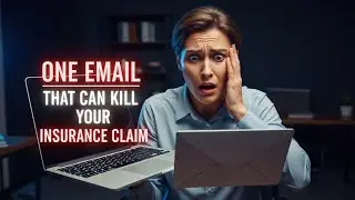 One Email That Can Kill Your Insurance Claim || Insurance Mistakes Exposed