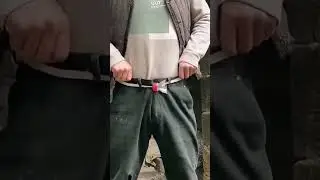 Nice invention belt with plastic bottle nice creativity #short #shortvideo #shorts