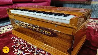 Special Edition 3.75 Octave Vintage Themed 3 Line(Bass-Male-Female) Standard Harmonium