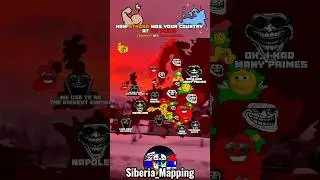 how strong was your country at prime #europe #geographythroughmaps #map #mapping #mapper #history