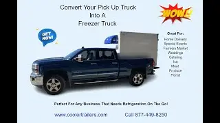 Refrigerated Truck Box For Sale
